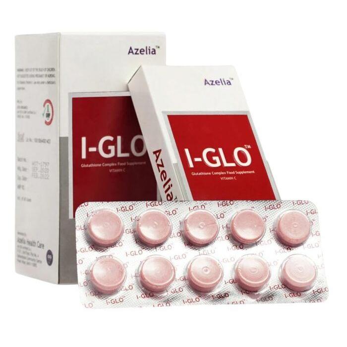 I-GLO Glutathione Complex Food Supplement Vitamin C, 30 Tablets Glowmedx I-GLO Glutathione Complex Food Supplement Vitamin C, 30 Tablets Glowmedx
