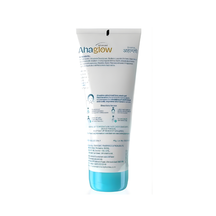 Ahaglow Advanced Face Wash Gel – 200g