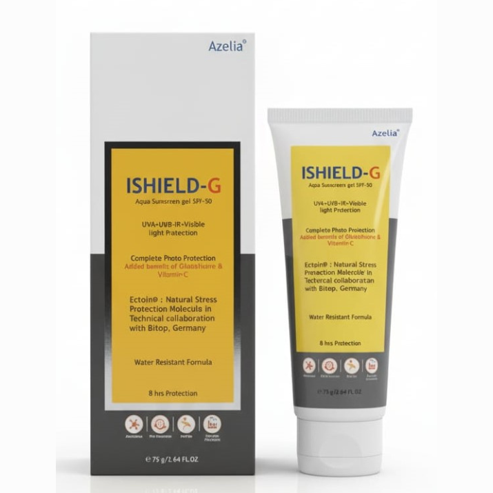 ISHIELD-G Aqua Sunscreen Gel SPF 50 (75 g)