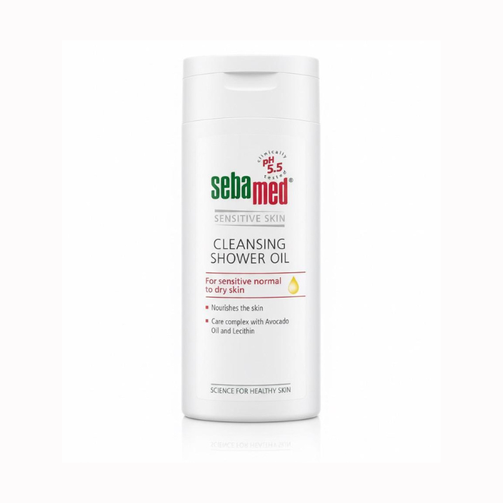 USV Private Limited – Cleansing Shower Oil (Sebamed) for Sensitive & Dry Skin (200ml)