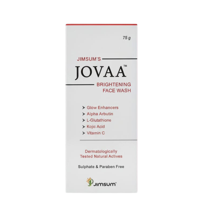 JOVAA BRIGHTENING FACE WASH 75GM