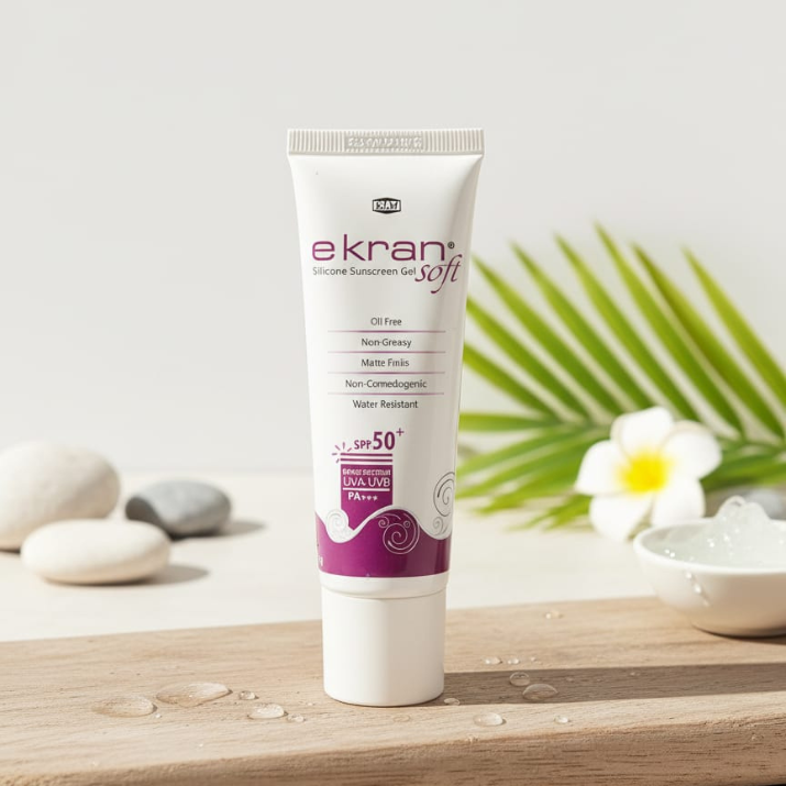 Ekran Soft Silicone Sunscreen Gel SPF 50+ PA+++ (50g)