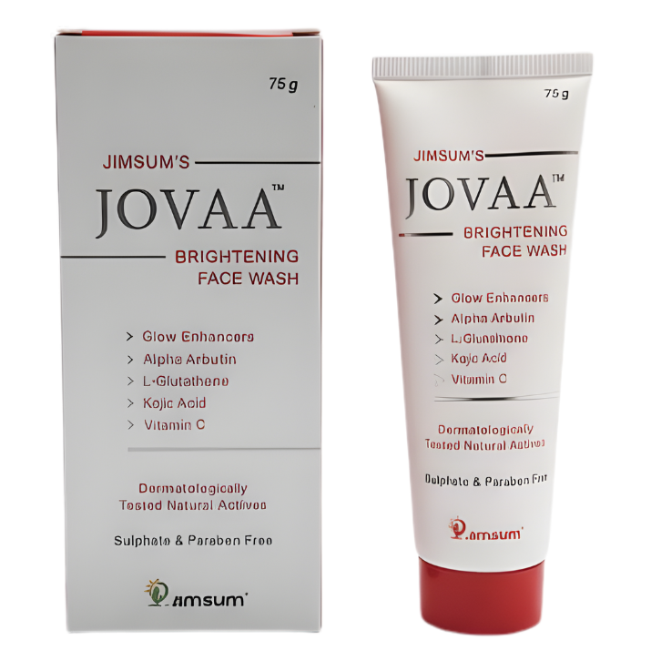 JOVAA BRIGHTENING FACE WASH 75GM