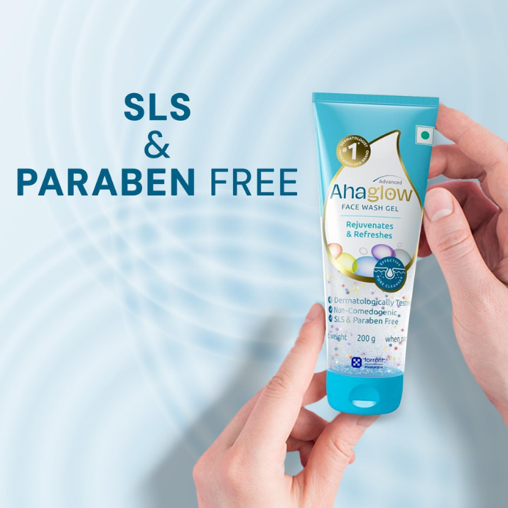 Ahaglow Advanced Face Wash Gel – 200g