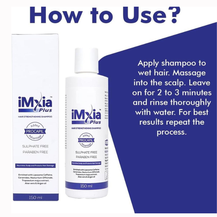 iMxia Plus Hair Strengthening Shampoo 150ml