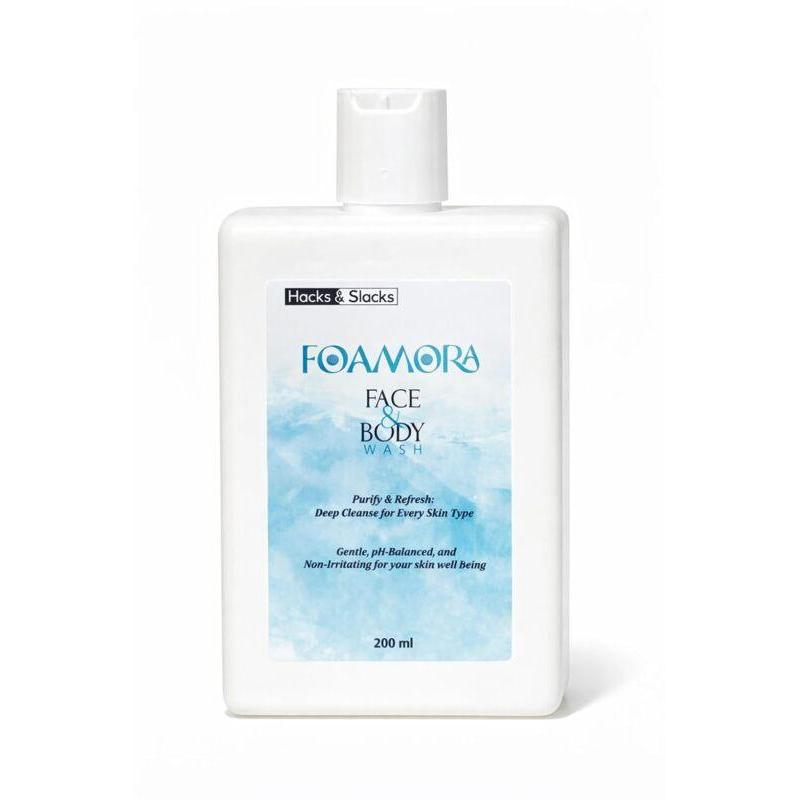 FOAMORA Face & Body Wash (200ml)