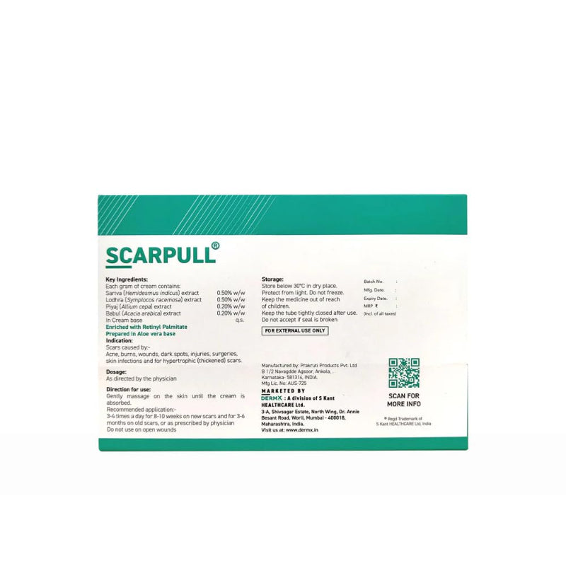 Scarpull Scar Removal Cream for Old & New Scar (39gm)
