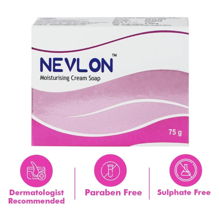 Nevlon Moisturising Cream Soap 75g