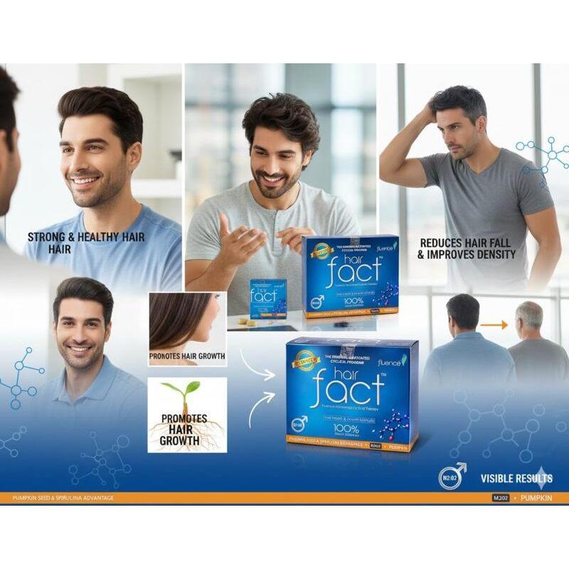 Hair Fact M2-O2 Advanced Cyclical Therapy Kit for Men