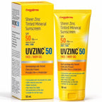 UVZINC 50 Sheer Zinc Tinted Mineral Sunscreen SPF 50 (50ml)