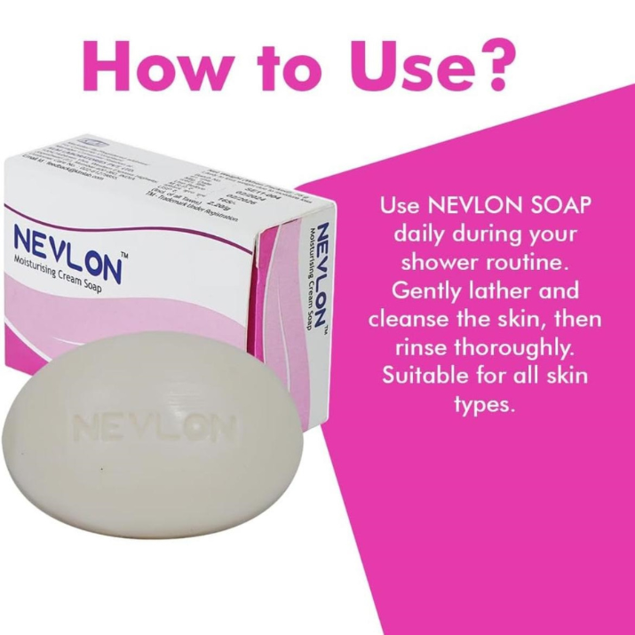 Nevlon Moisturising Cream Soap 75g