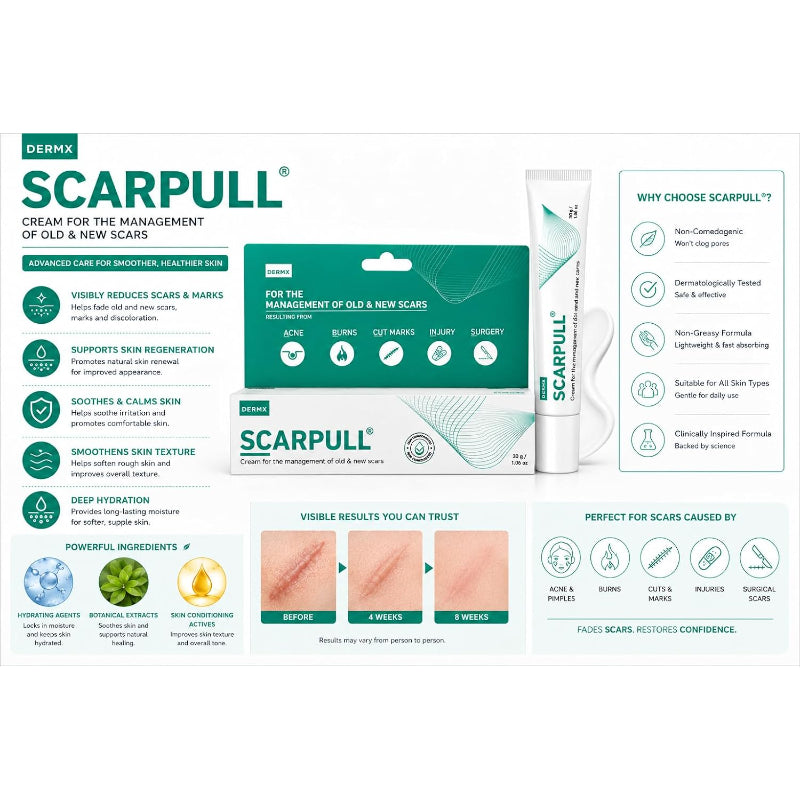 Scarpull Scar Removal Cream for Old & New Scar (39gm)