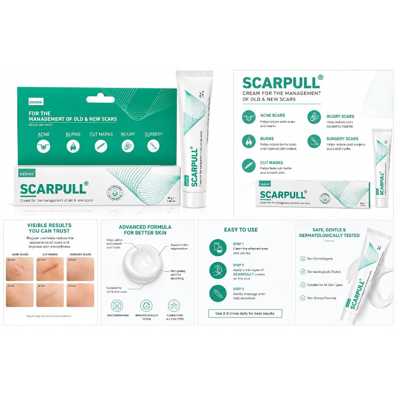 Scarpull Scar Removal Cream for Old & New Scar (39gm)