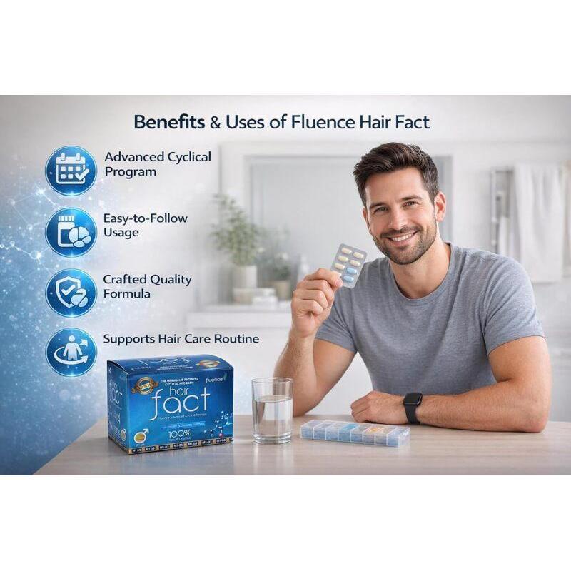 Hair Fact M1-D3 Advanced Cyclical Therapy Kit for Men