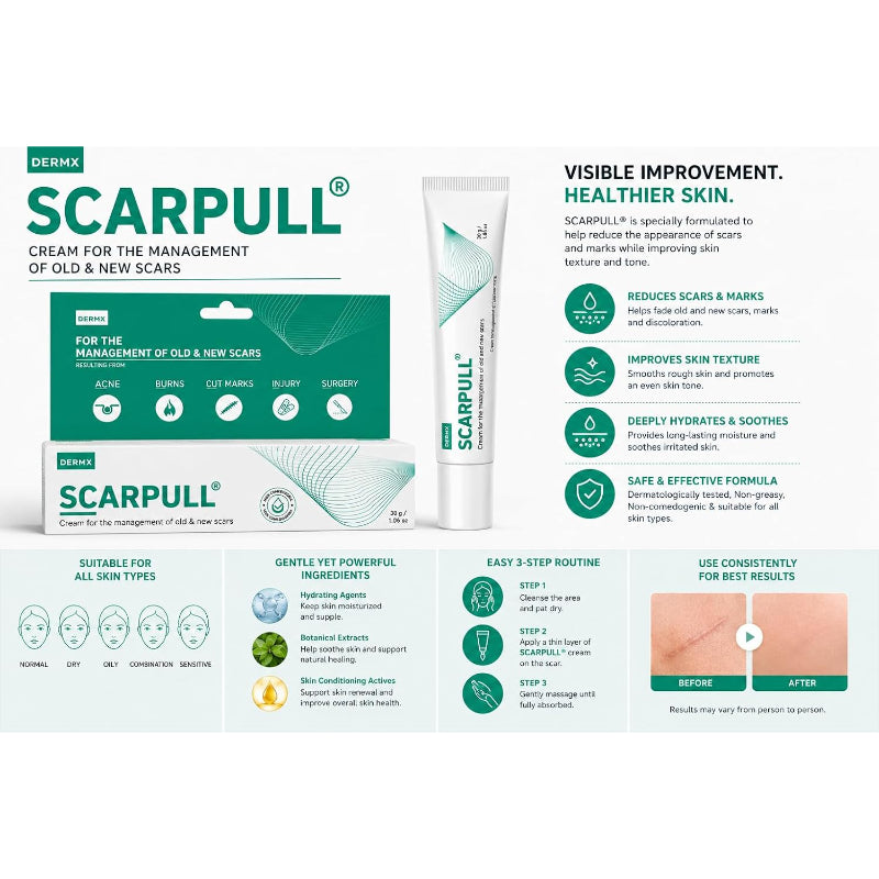 Scarpull Scar Removal Cream for Old & New Scar (39gm)