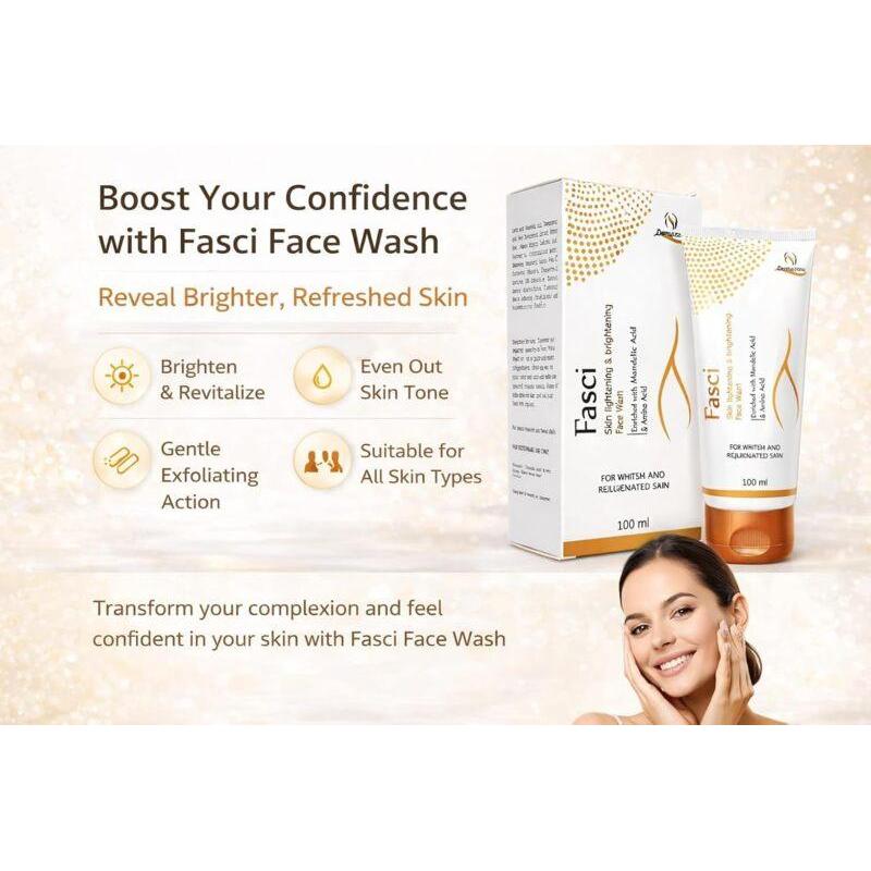 Fasci Skin Lightening & Brightening Face Wash 100ml