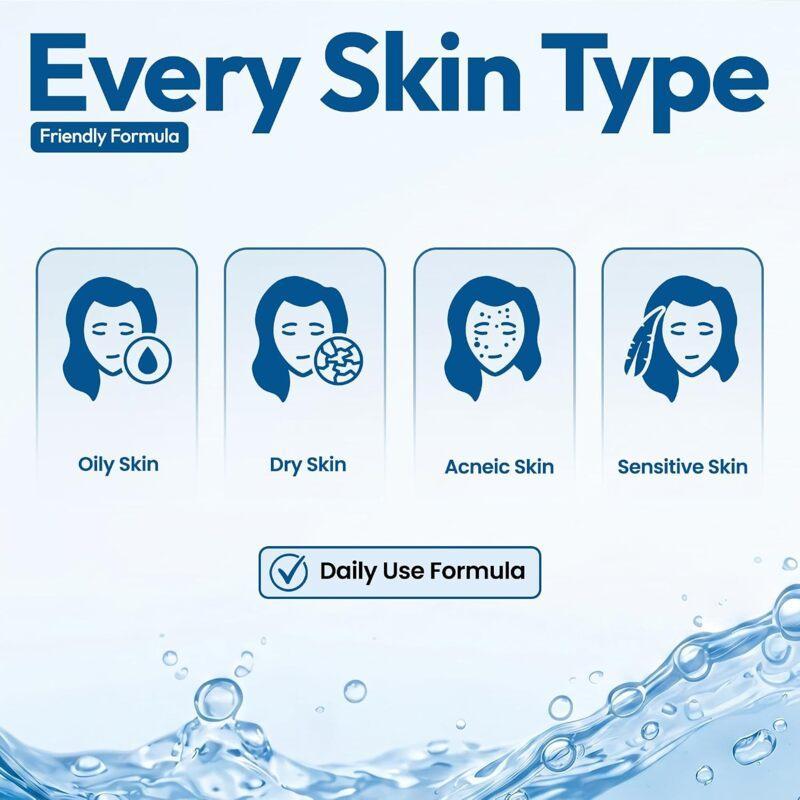 Cutirinz Foaming Face Wash 100ml | SLS & SLES Free Soap-Free Hydrating Cleanser for Men & Women