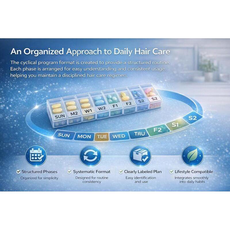 Hair Fact M1-D3 Advanced Cyclical Therapy Kit for Men