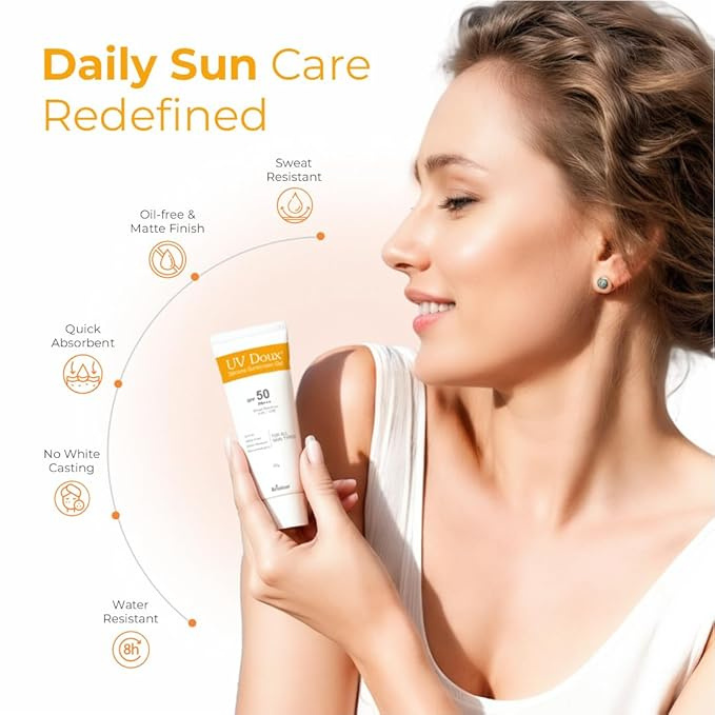 UV Doux Silicone Sunscreen Gel SPF 50 PA+++