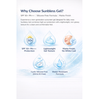 SUNBLESS SPF 50+ & PA+++ CYCLIC SILICON FREE Sunscreen Gel 50g