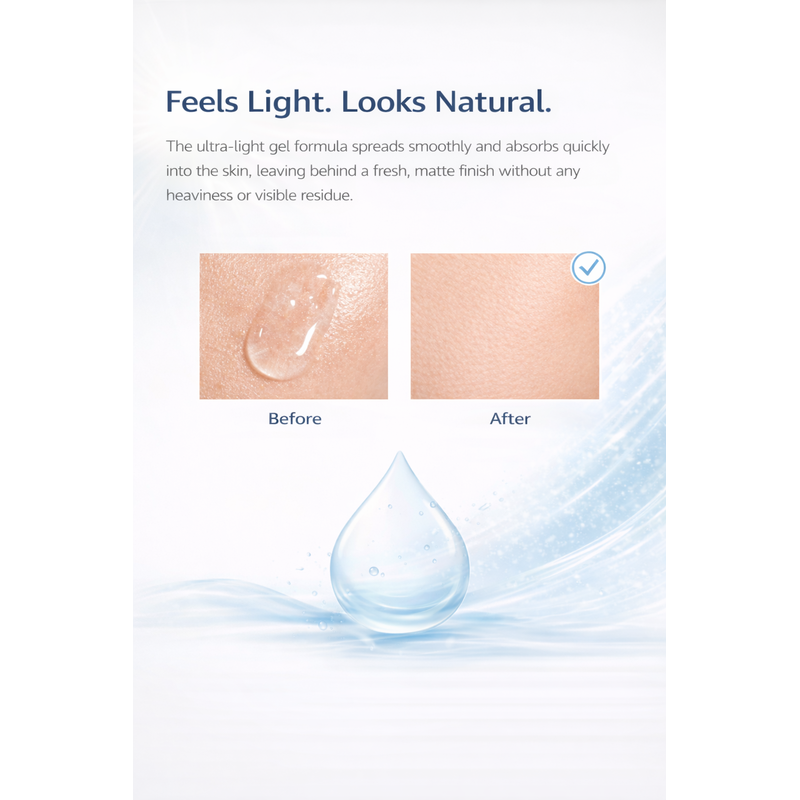 SUNBLESS SPF 50+ & PA+++ CYCLIC SILICON FREE Sunscreen Gel 50g