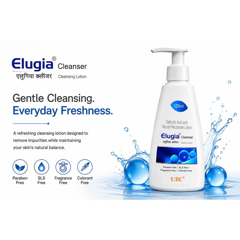 Elugia Cleanser Face Wash (125ml)