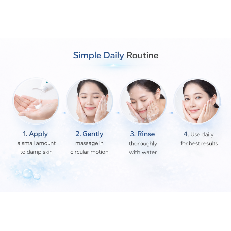 Elugia Cleanser Face Wash (125ml)