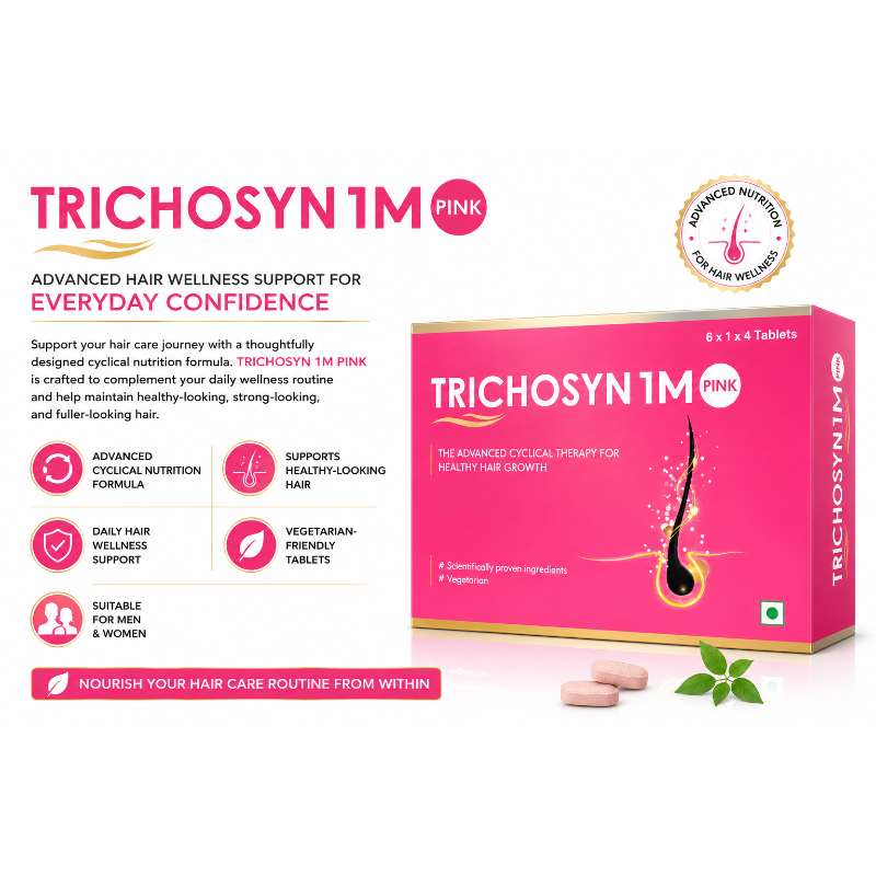 TRICHOSYN 1M PINK Tablets | Advanced Cyclical Therapy Kit