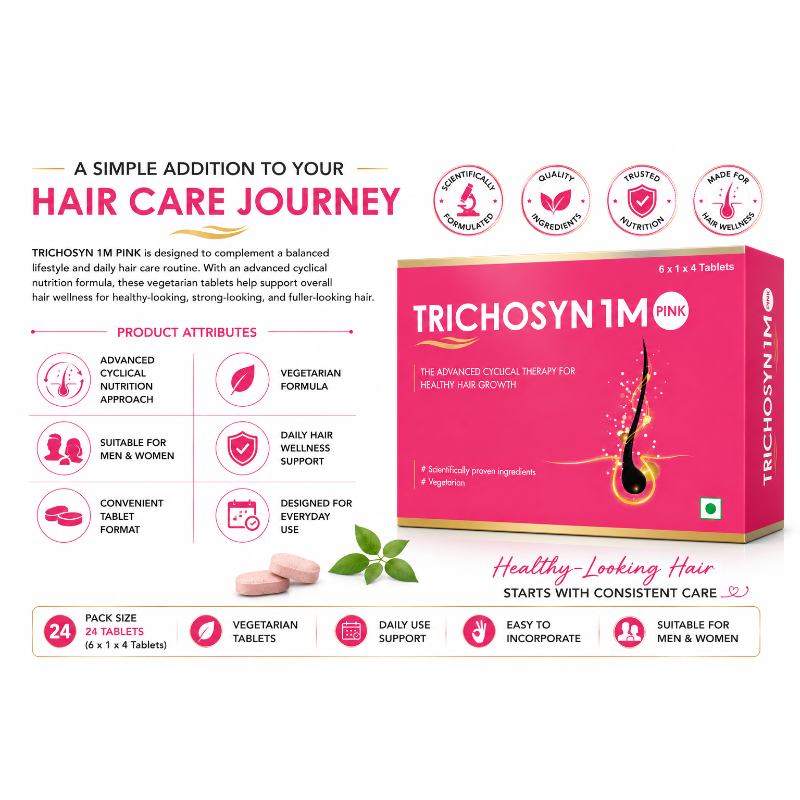 TRICHOSYN 1M PINK Tablets | Advanced Cyclical Therapy Kit