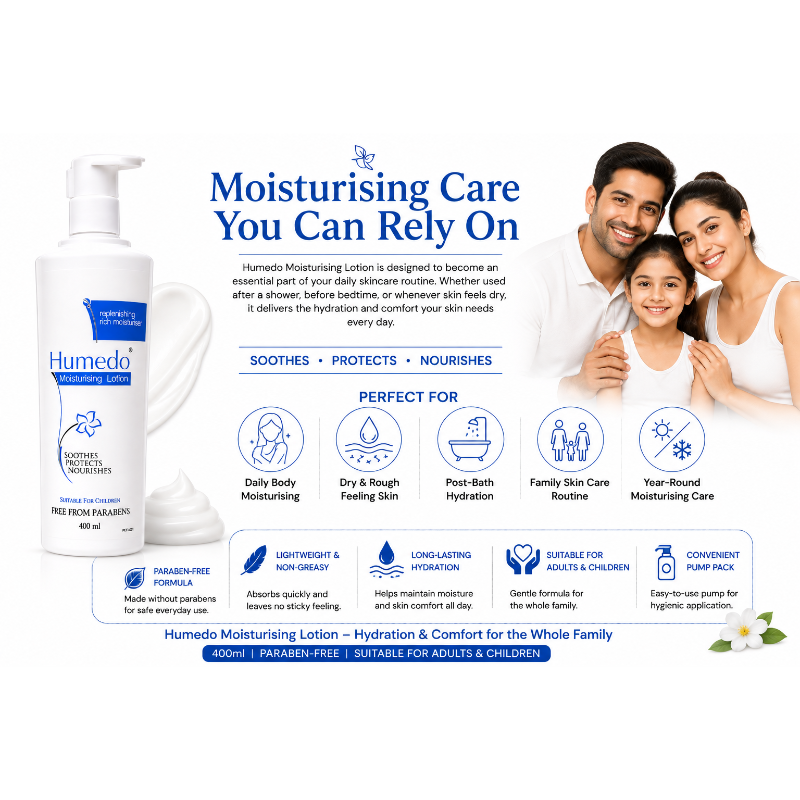 Humedo Moisturising Lotion (400ml)