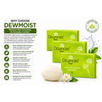 Dewmoist Intense Moisturising Bathing Bar 75g (Pack of 3)