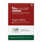 Nusaude Age Defy Nutraceutical Supplement | 30N Beadlets + Oil Capsules