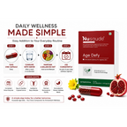 Nusaude Age Defy Nutraceutical Supplement | 30N Beadlets + Oil Capsules