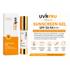 UVRFRU Advance Sunscreen Gel SPF 50 PA+++ (50gm)