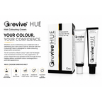 Grevive HUE Hair Colouring Cream Kit – (BLACK)