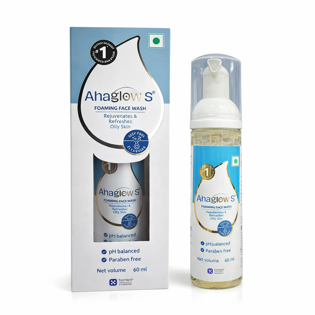 Ahaglow S Foaming Face Wash for Oily Skin- 100ml