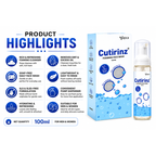 Cutirinz Foaming Face Wash 100ml | SLS & SLES Free Soap-Free Hydrating Cleanser for Men & Women