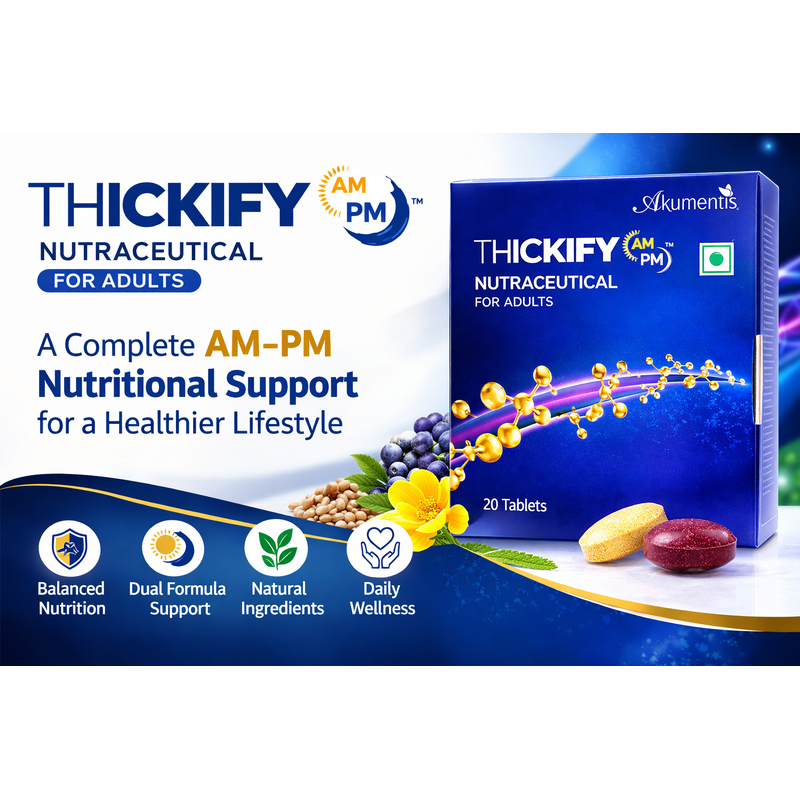 Thickify AM PM Nutraceutical Tablet for Adults 20 Tablets