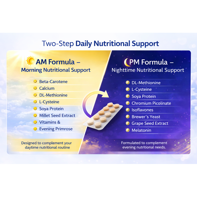 Thickify AM PM Nutraceutical Tablet for Adults 20 Tablets