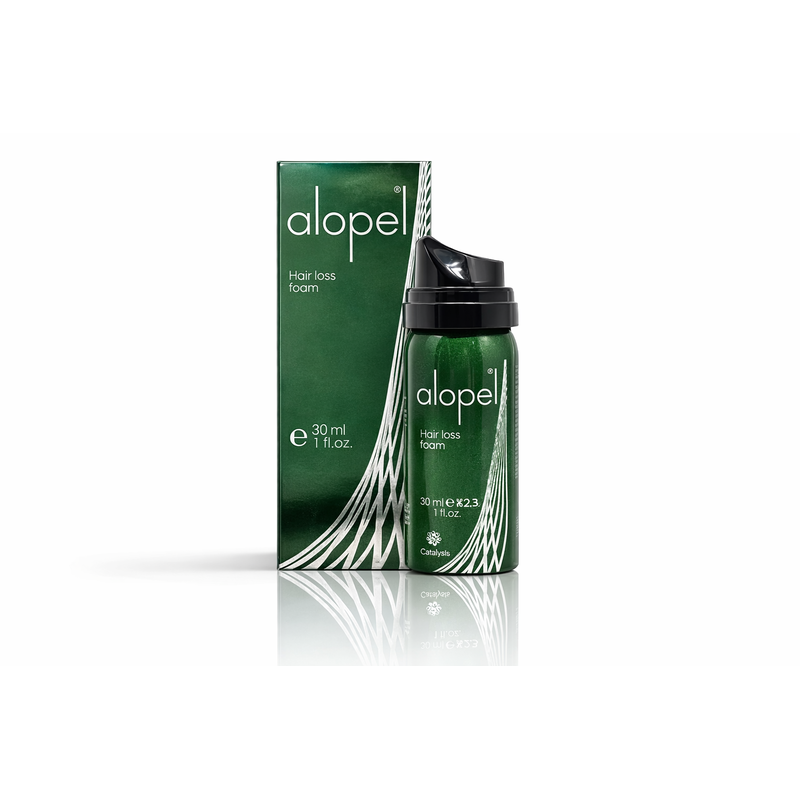 Alopel Hair Loss Foam (30ml) – Advanced Hair Growth Treatment with Biotinoyl Tripeptide & Botanical Extracts for Men & Women