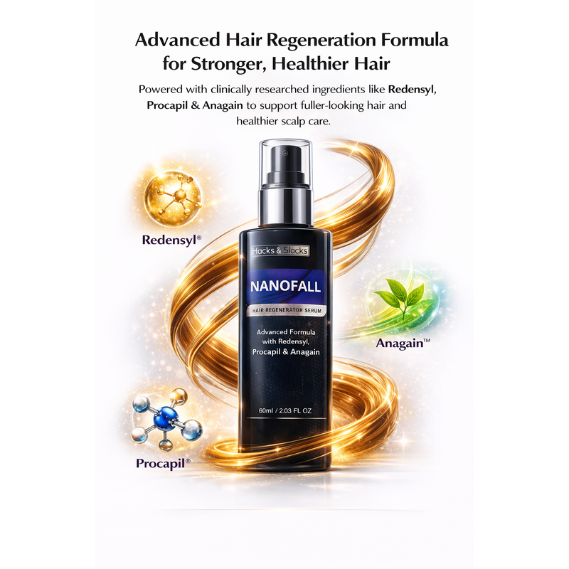 Nanofall Hair Regenerator Serum 60ml