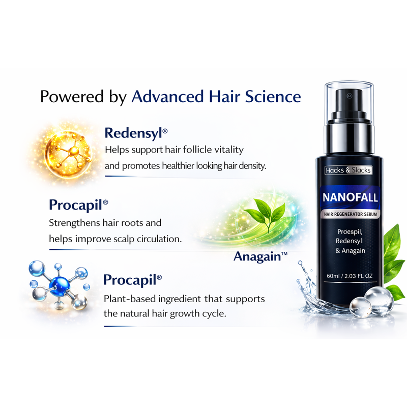 Nanofall Hair Regenerator Serum 60ml