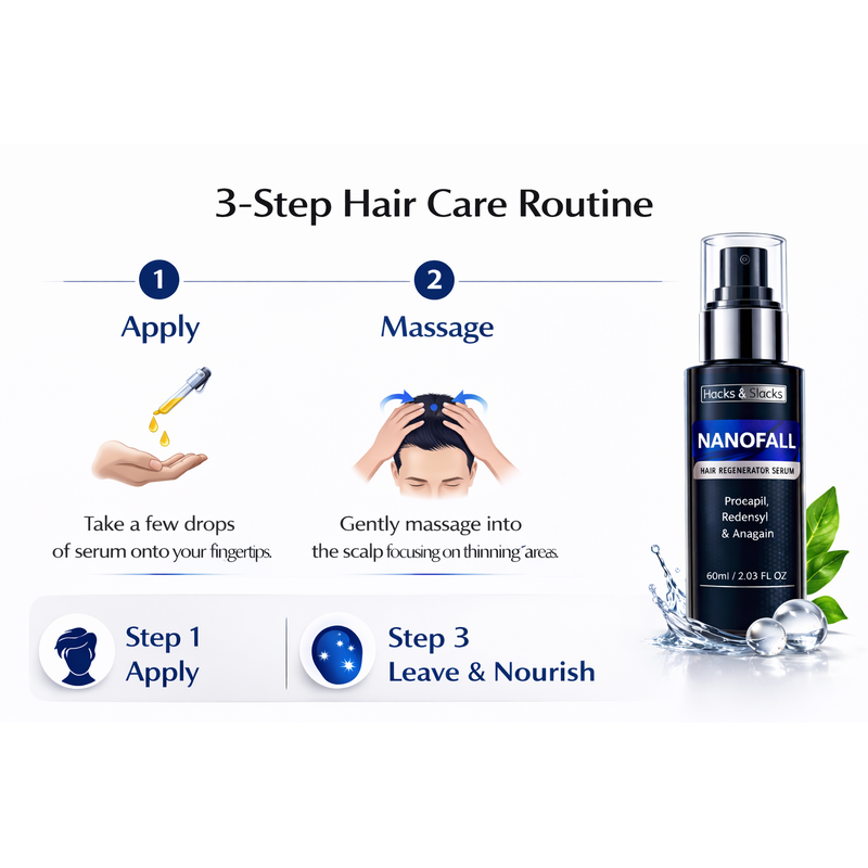 Nanofall Hair Regenerator Serum 60ml