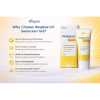 Aloglow-UV 30+ Sunscreen Gel SPF 30+ PA++++ Broad Spectrum UVA/UVB Protection (50gm)