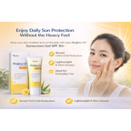 Aloglow-UV 30+ Sunscreen Gel SPF 30+ PA++++ Broad Spectrum UVA/UVB Protection (50gm)