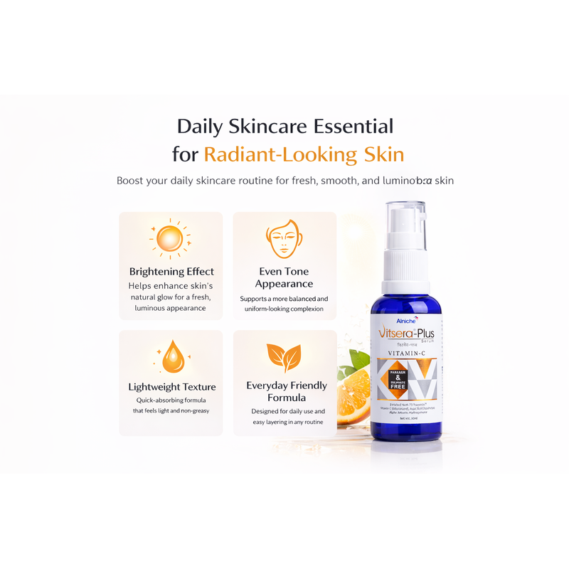 Vitsera-Plus Vitamin C Face Serum (30ml)