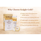 KOJIGLO Gold Skin Lightening Cream for Clearing Dark Spots (20gm)