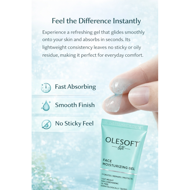OLESOFT Lite Spf 50 Pa++++ Face Moisturizing Gel 50gm