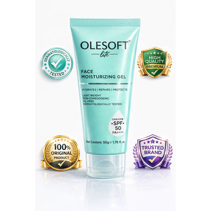 OLESOFT Lite Spf 50 Pa++++ Face Moisturizing Gel 50gm