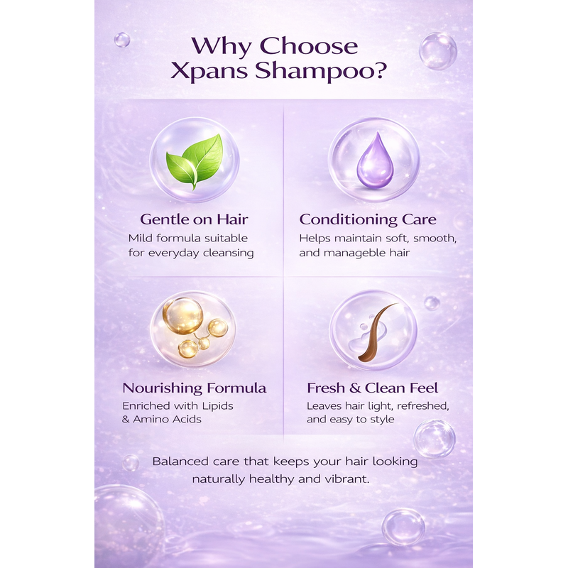 Xpans Ultra Gentle Shampoo-(Pack Of 2)